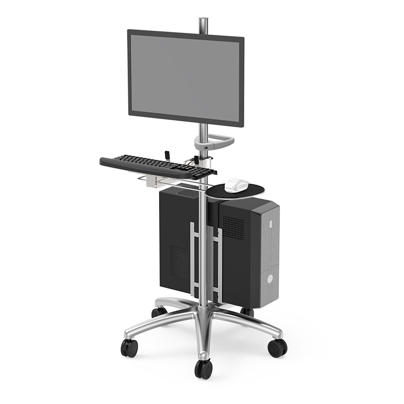 Modernsolid PA-24 Mobile Height Adjustable Desktop Computer Workstation
